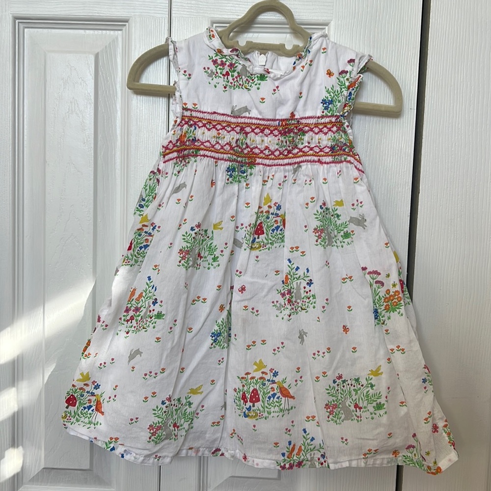 Mini boden easter dress